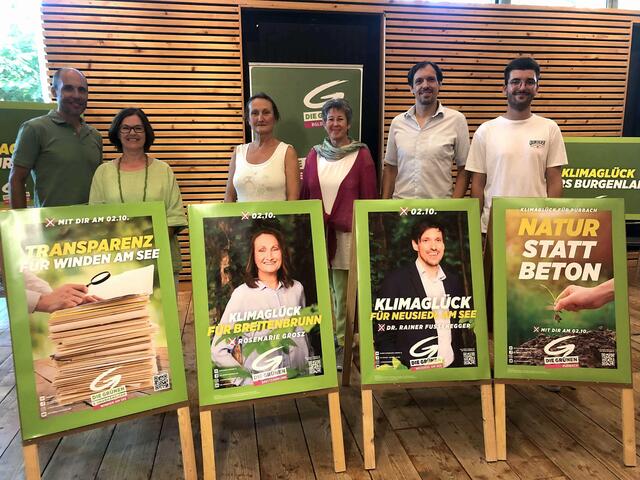 Inhaltlicher Schwerpunkt des Grünen-Wahlkampfes ist der Klimaschutz. | Foto: Grüne