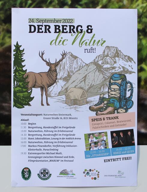 Naturwelten Steiermark, Veranstaltung