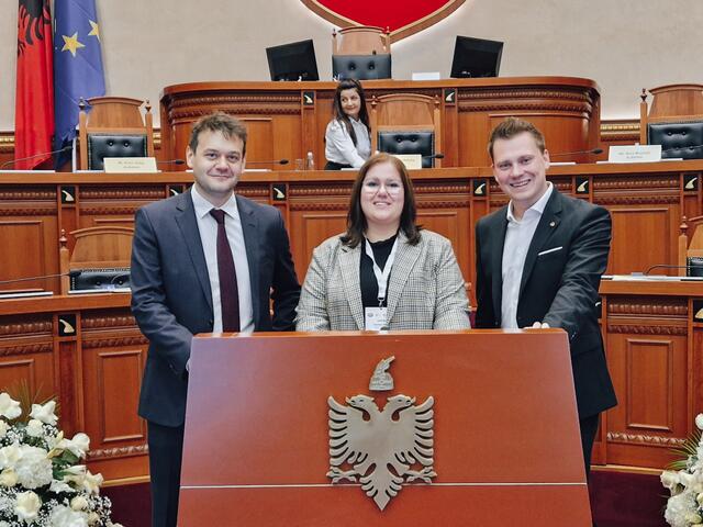 Die österreichische Delegation | Foto: Krumböck