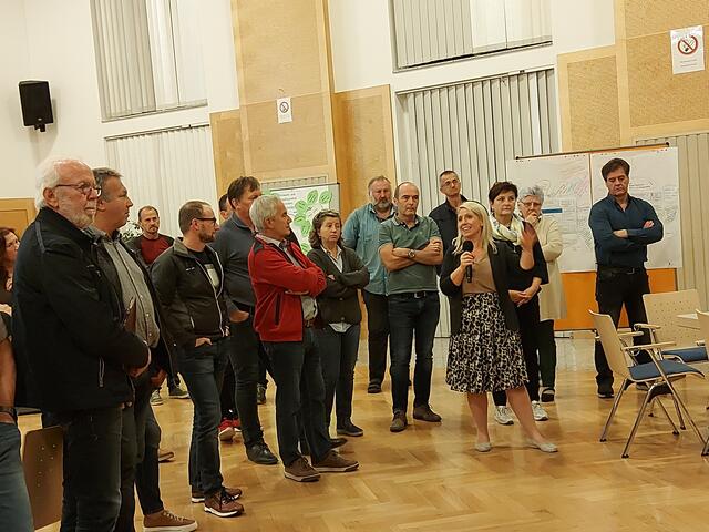 Ergebnispräsentation der Zukunftswerkstatt in Micheldorf | Foto: SPES