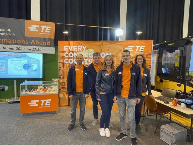 Die Firma TE connectivity hatte ebenfalls einen Stand auf der Waldviertler Jobmesse. | Foto: cf