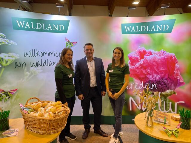 Die Firma Waldland aus Oberwaltenreith (Zwettl) bei der Jobmesse. | Foto: cf