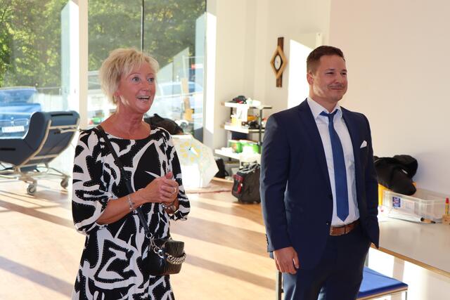 Kirsten Witteborg und Regionalleiter Michael Eberharter. | Foto: Othmar Kolp