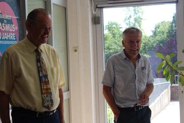 Leiter Gernot Grinschgl und Lehrer Gerhard Köck | Foto: Katrin Löschnig