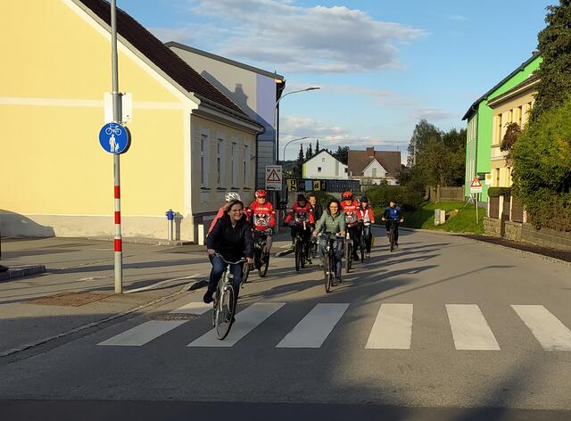 Auch Bürgermeisterin Helga Rosenmayer war mit dabei. | Foto: Radlobby Gmünd