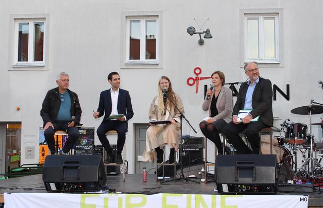 Fridays for Future Graz, Podiumsdiskussion