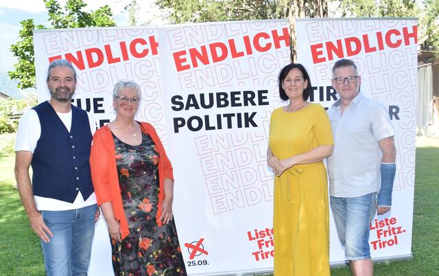 Arno Gutsche, rechts, geht im Bezirk für die Liste Fritz ins Rennen.  | Foto: Haun