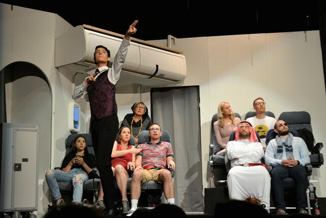 The LEctors in Bestform: v.li Julia Hofer, Raphael Reifensteiner, Claudia Heidi Hödl-Tomitsch, Theresia Kerneza, Marco Luley, Daniela Schaffer, Stefan Hödl-Tomitsch, Michael Malatschnig, Stefan Riegler | Foto: Peter Taurer