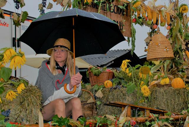 Trotz Regenwetter waren die Besucher zum Marktfest nach Sinabelkirchen geströmt