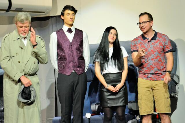 v.li Mario Wimmer, Raphael Reifensteiner, Diana Kolleritsch, Marco Luley | Foto: Peter Taurer