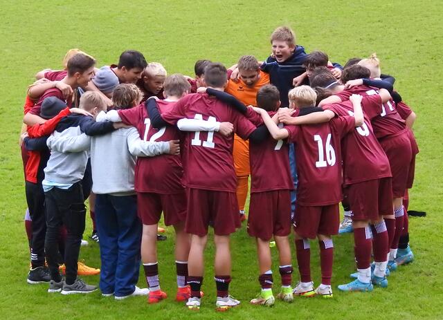 Teamgeist auf allen Ebenen.