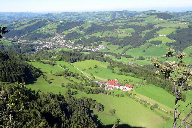 Ybbsitz tief unter mir