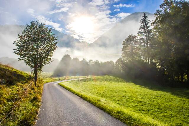 Herbstliche Morgenstimmung in Tirol. | Foto: Lisa Sinnesberger 