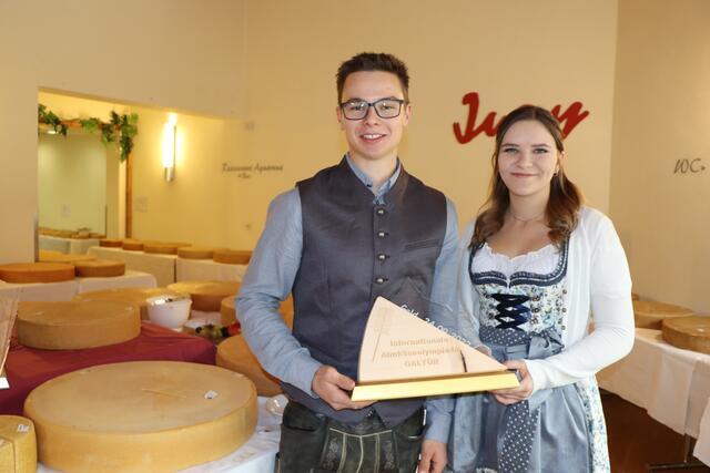 Führungsduo der Landjugend Galtür: Sophie Sonderegger und Martin Wagner. | Foto: Othmar Kolp