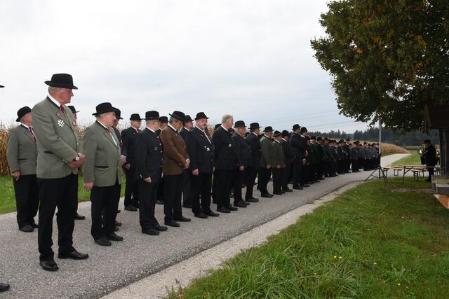 Im Rahmen der Veranstaltung wies der Kameradschaftsbund auf die Wichtigkeit des Friedens hin.  | Foto: OÖKB-Bezirk Braunau am Inn