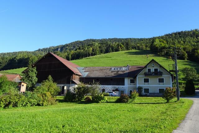 Start beim Hof Mitterlehen