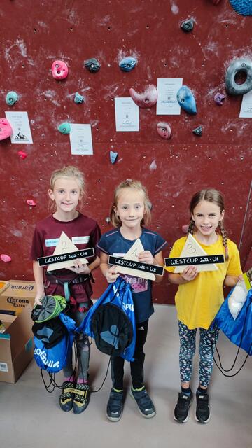  Die Top 3 der U8 weiblich.  | Foto: arl.park