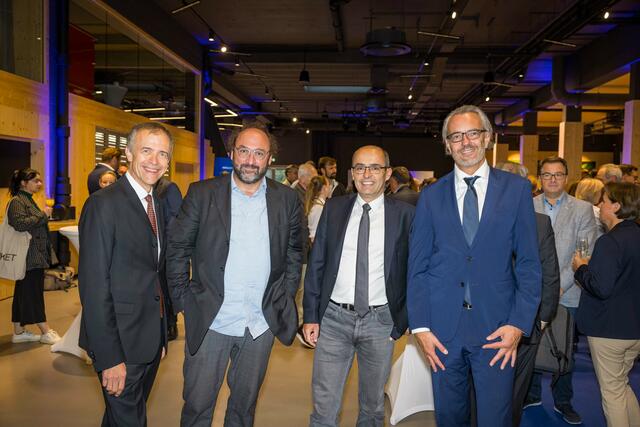 Claus Spruzina, Nikolaus Popper, David Pfarrhofer und Philip Ranft (v.l.) | Foto: wildbild - Freund