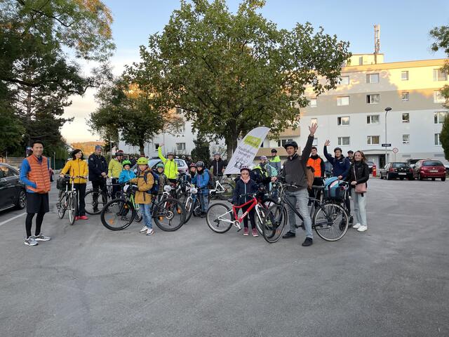 Bicibus fährt ab! | Foto: Kautzky