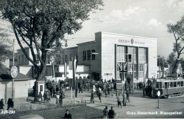 Das Messegelände hat sich mit der Zeit stark verändert. | Foto: Sammlung Kubinzky