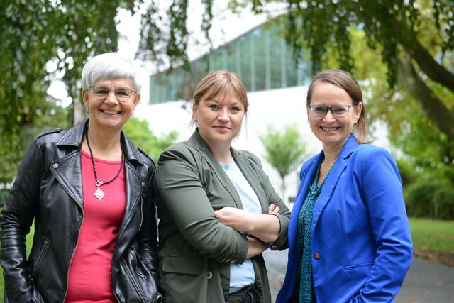 Bürgerlisten-Team: Ingeborg Haller, Anna Schiester, Martina Berthold | Foto: Bürgerliste 