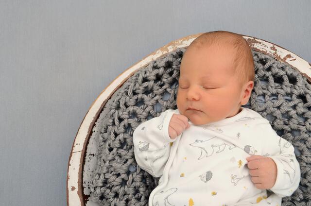 Johannes
Geburt: 29. April 2022
51 cm, 3.540 g
Lisa-Maria und Rene Riegerbauer aus Untergralla | Foto: Baby Smile