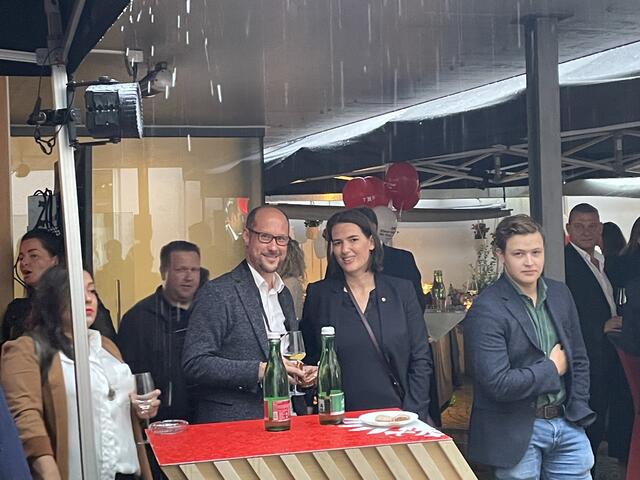 Mario Gerber (Landtagsabgeordneter) und Barbara Thaler (MEP, Europ. Parlament) entscheiden über die künftige Regierung mit. | Foto: BezirksBlätter