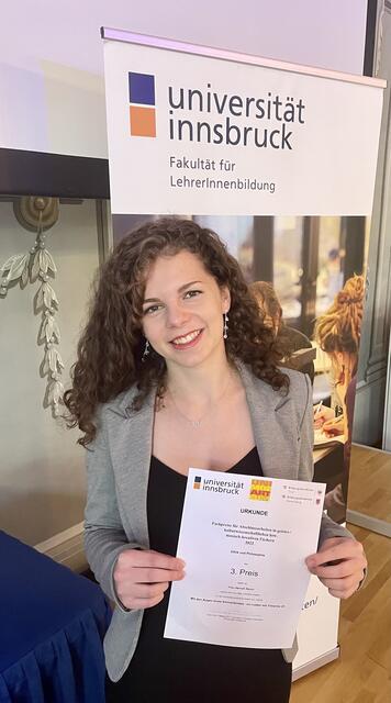 Hannah Rauch Bildung: Hannah Rauch gewinnt für ihre Abschlussarbeit Fachpreis der ...