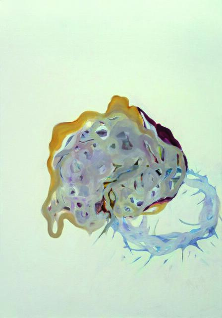 Lisa Krabichler, „1 aus 15“ (Bild/Station 1, Kreuzweg), Acryl auf Leinen, 100 x 70 cm, 2008. | Foto: Lisa Krabichler