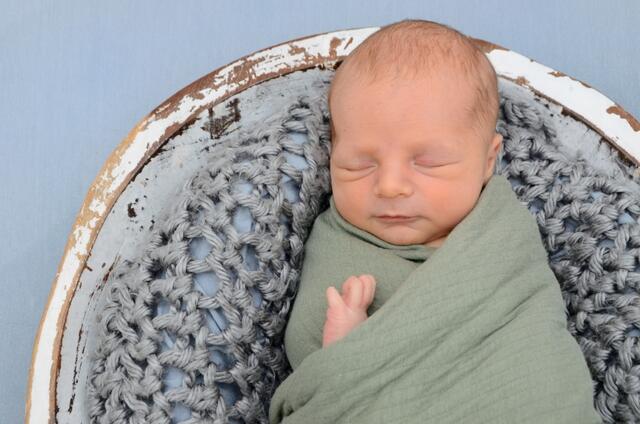 Moritz
Geburt: 30. April 2022
53 cm, 3.650 g
Sybille Sallmann und Michael Prasser aus Tillmitsch | Foto: Baby Smile