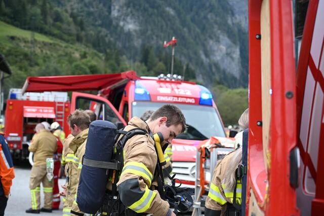 Großübung im Gasteinertal | Foto: Stefan Hafner