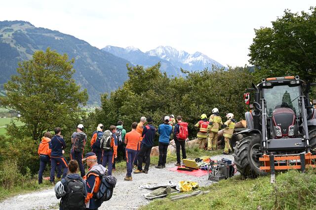 Großübung im Gasteinertal | Foto: Stefan Hafner