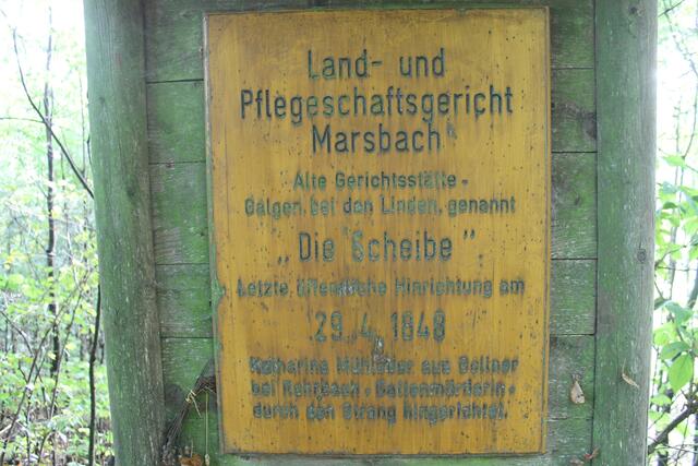 Die letzte Hinrichtung fand am 29. April 1848 statt. | Foto: Foto: Schütz/BRS