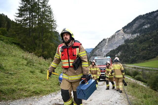 Großübung im Gasteinertal | Foto: Stefan Hafner