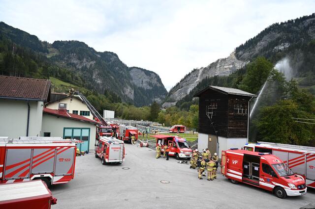 Großübung im Gasteinertal | Foto: Stefan Hafner