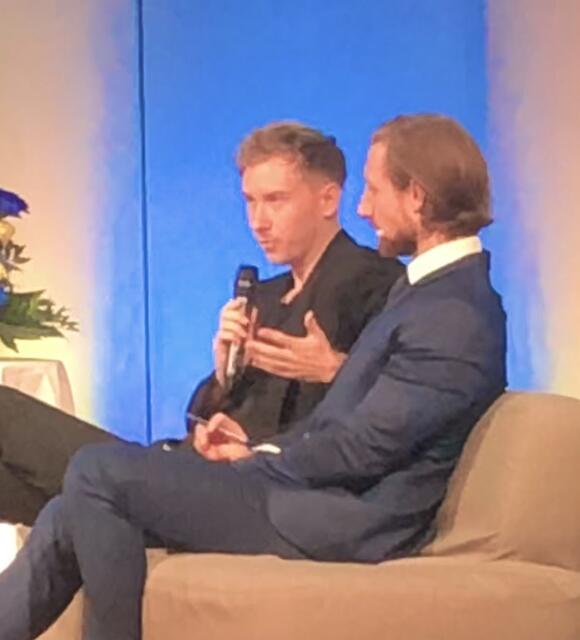 Tristan Horx im Gespräch mit Martin Moder | Foto: Stockmann