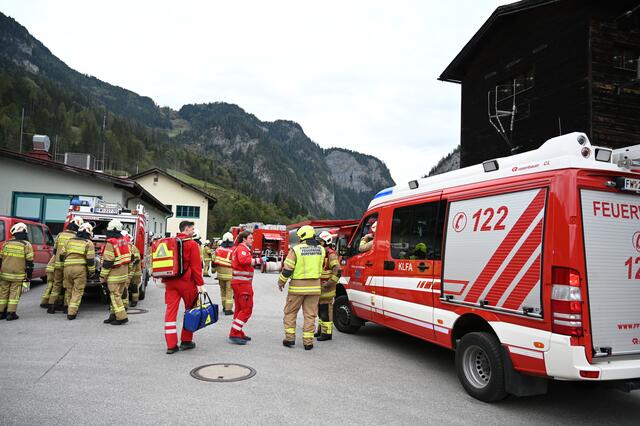 Großübung im Gasteinertal | Foto: Stefan Hafner