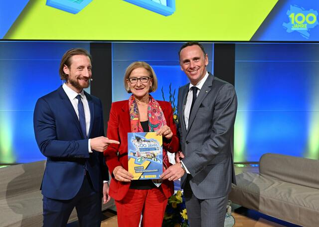 Martin Moder, Johanna MIkl-Leitner, Jochen Danninger | Foto: NLK/Filzwieser