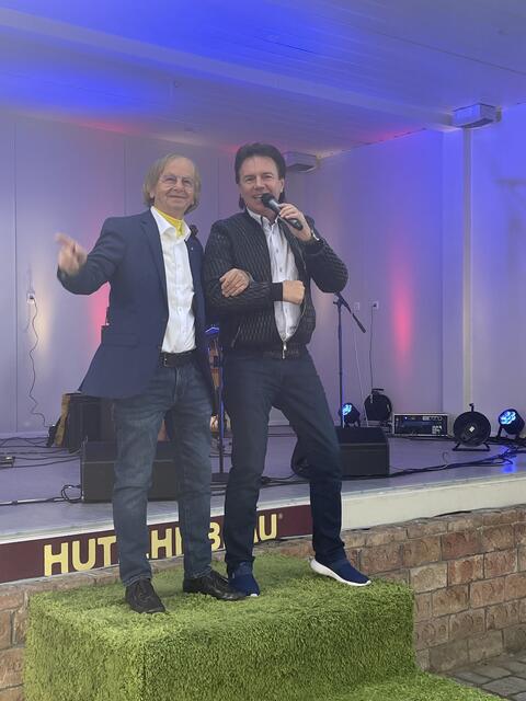 Ernst Hrabalek sang gemeinsam mit Kurt Elsasser. | Foto: Mario Popp