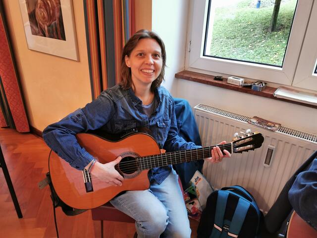 Barbara Reisinger von der Gruppe "Blue Gecko" | Foto: Hermine Arnold