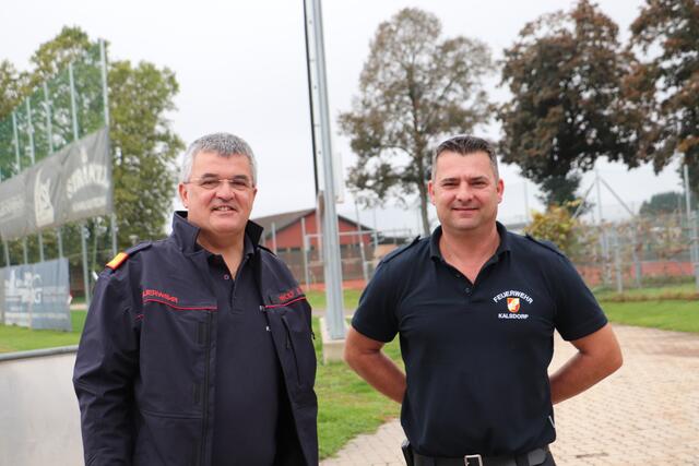 Als Zaungast gab ABI Ewald Wolf dem Bewerb der RK-Jugend die Ehre | Foto: Edith Ertl