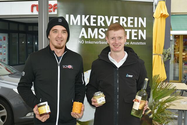 Die jungen Imker Rene Großauer und Christoph Lehner | Foto: Sabine Weigl