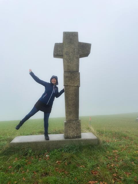 Martina Schweller geht bei jedem Wetter wandern.
