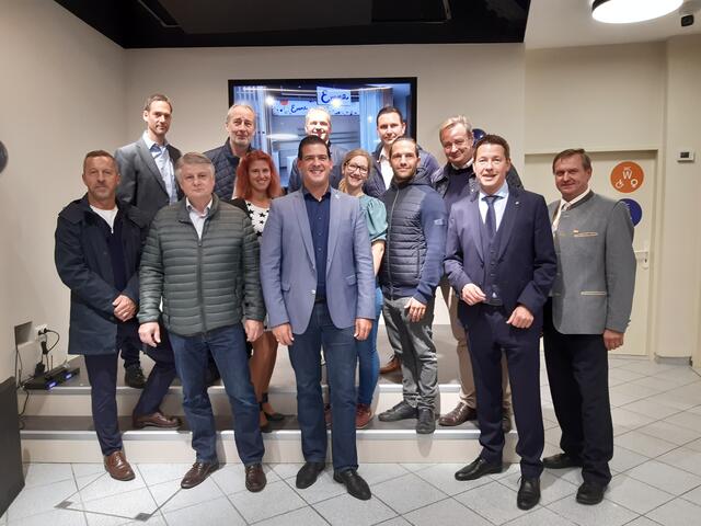 Unternehmer, die an der Umsetzung des Projektes beteiligt waren.