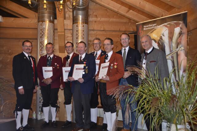 Landesrat Gantner besuchte Ehrungsabend des Vorarlberger Blasmusikverbandes und des Blasmusikbezirks Bludenz | Foto: Larissa Burtscher