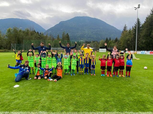 So schön kann U7-Fußball sein.  | Foto: FC Hermagor 