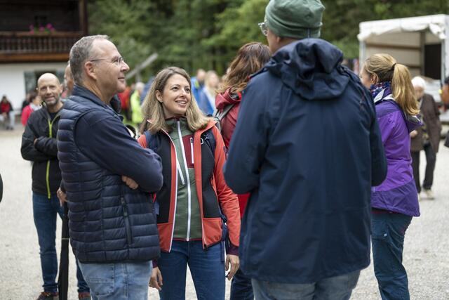 Dr. Altenberger und Dr. Granitz im Gespräch.  | Foto: Neumayr