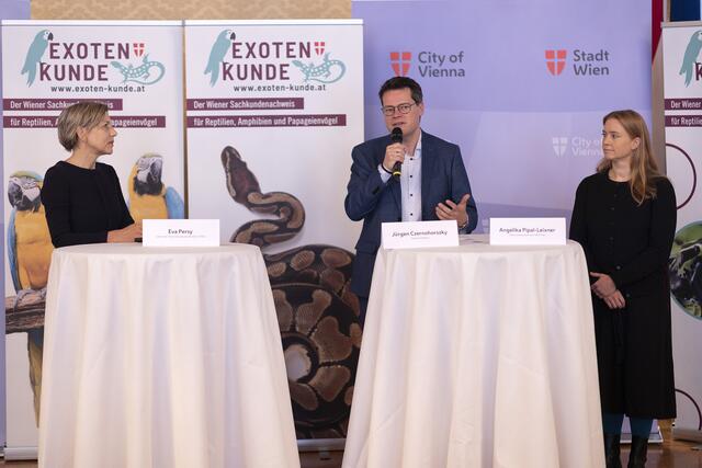 "Wien setzt mit der Exoten-Kunde einen neuen Standard für eine verantwortungsbewusste Tierhaltung, mit dem das stille Leid dieser einzigartigen Tiere von vornherein verhindert werden kann", betonte Czernohorszky am Montag. | Foto: Bubu Dujmic