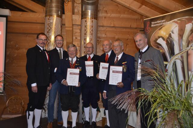 Landesrat Gantner besuchte Ehrungsabend des Vorarlberger Blasmusikverbandes und des Blasmusikbezirks Bludenz | Foto: Larissa Burtscher