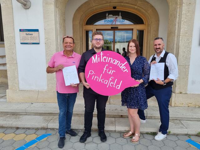 Miteinander für Pinkafeld - NEOS verbleiben im Gemeinderat. | Foto: NEOS